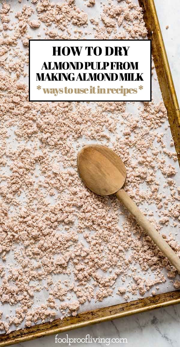 Almond Pulp 101 I What To Do w/ Almond Pulp From Making Almond Milk