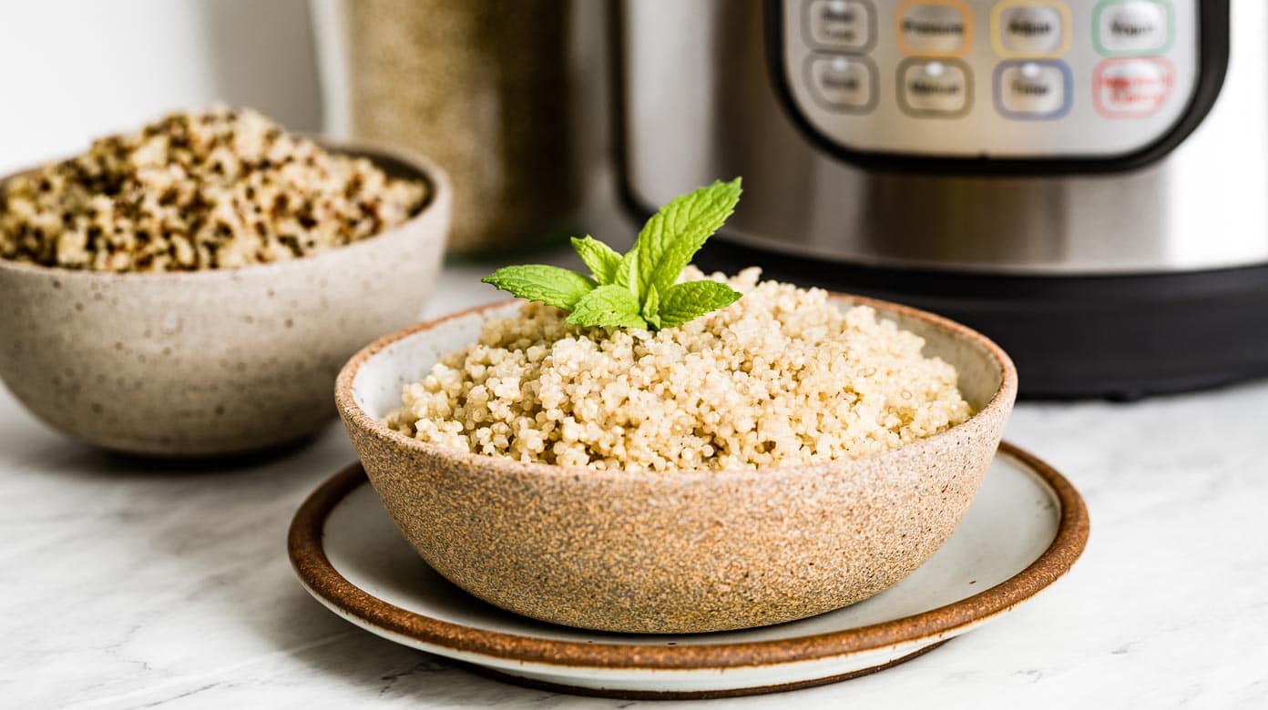 Pressure Cooker Quinoa (Instant Pot Method) Foolproof Living