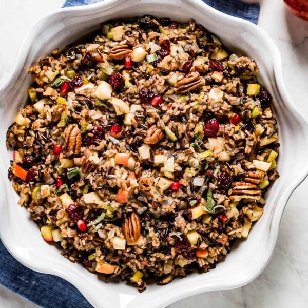 Wild Rice Stuffing Recipe for Turkey (Gluten Free) Foolproof Living