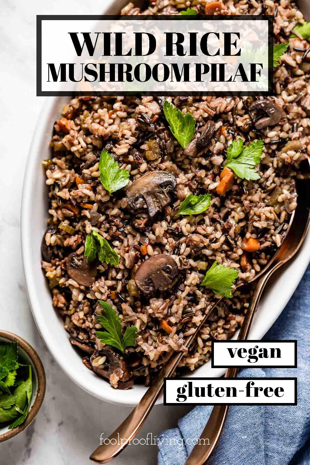 Wild Rice Pilaf Recipe (OnePot, Vegan & GF) Foolproof Living