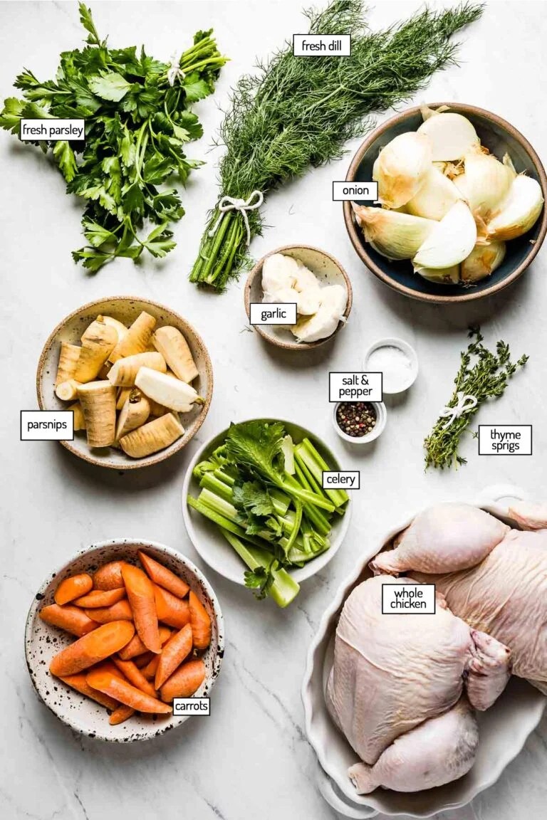 Ina Garten's Chicken Stock Recipe (Homemade Chicken Stock)