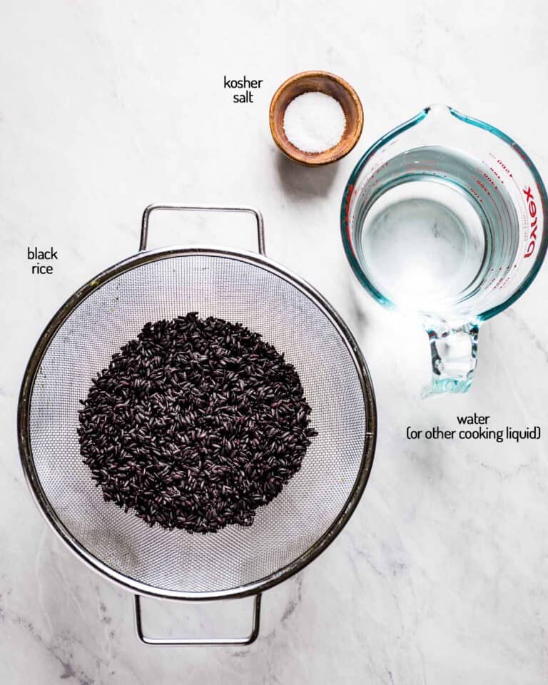 Black Rice (Forbidden Rice) Recipe & Benefits Foolproof Living