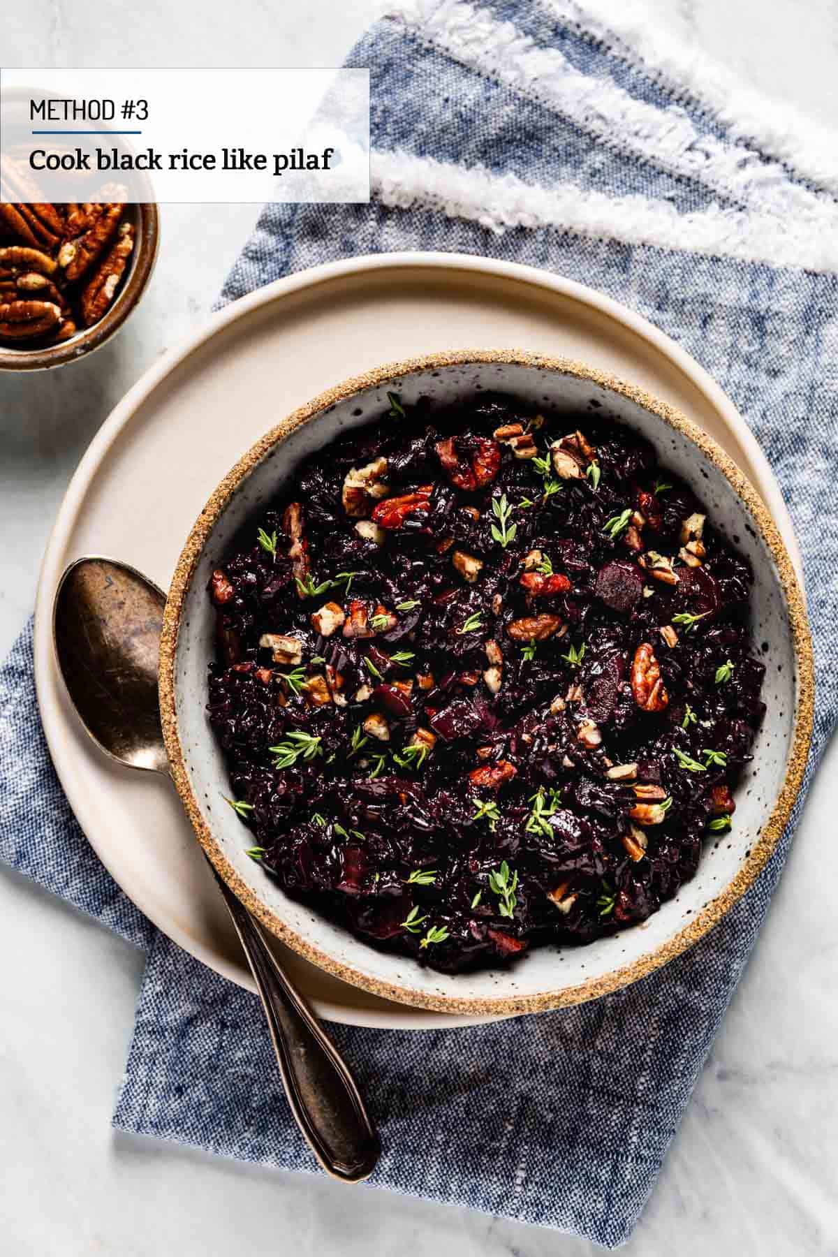 Forbidden Black Rice Recipe w/ Five Easy Methods of Cooking + Benefits