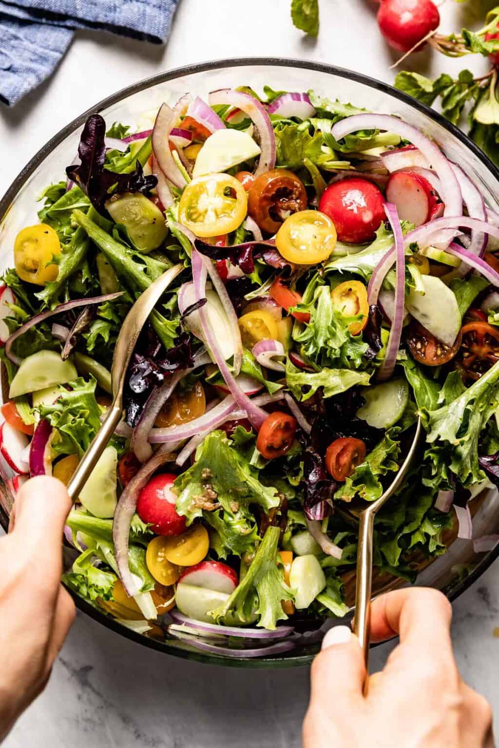 Simple Spring Mix Salad Recipe Foolproof Living