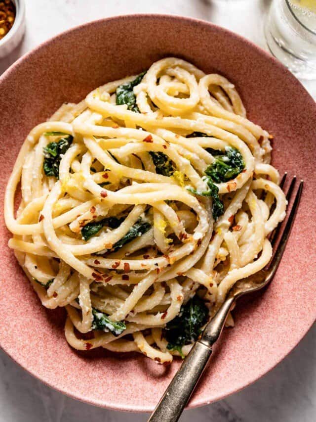 Lemon Ricotta Pasta story Foolproof Living