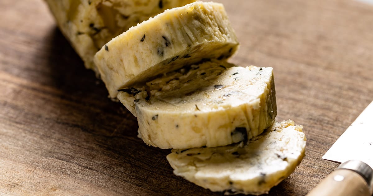 Homemade Roasted Garlic Butter Foolproof Living