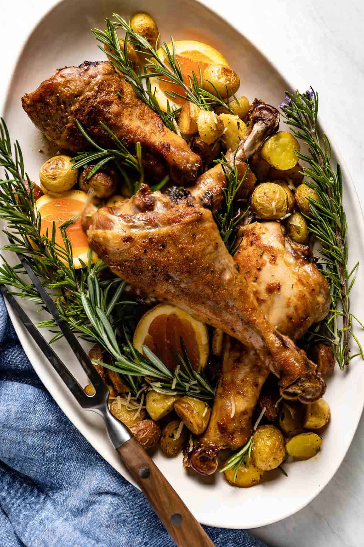 Easy Baked Turkey Drumstick Recipe Besto Blog