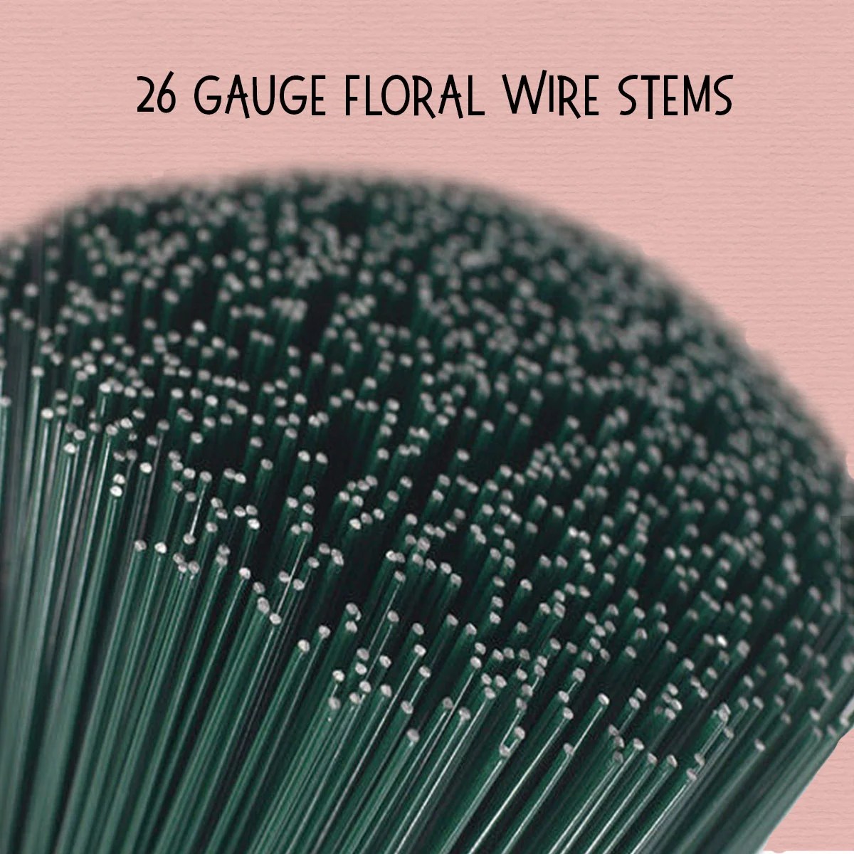 26 gauge Floral Wire 450 / 18 inch stems