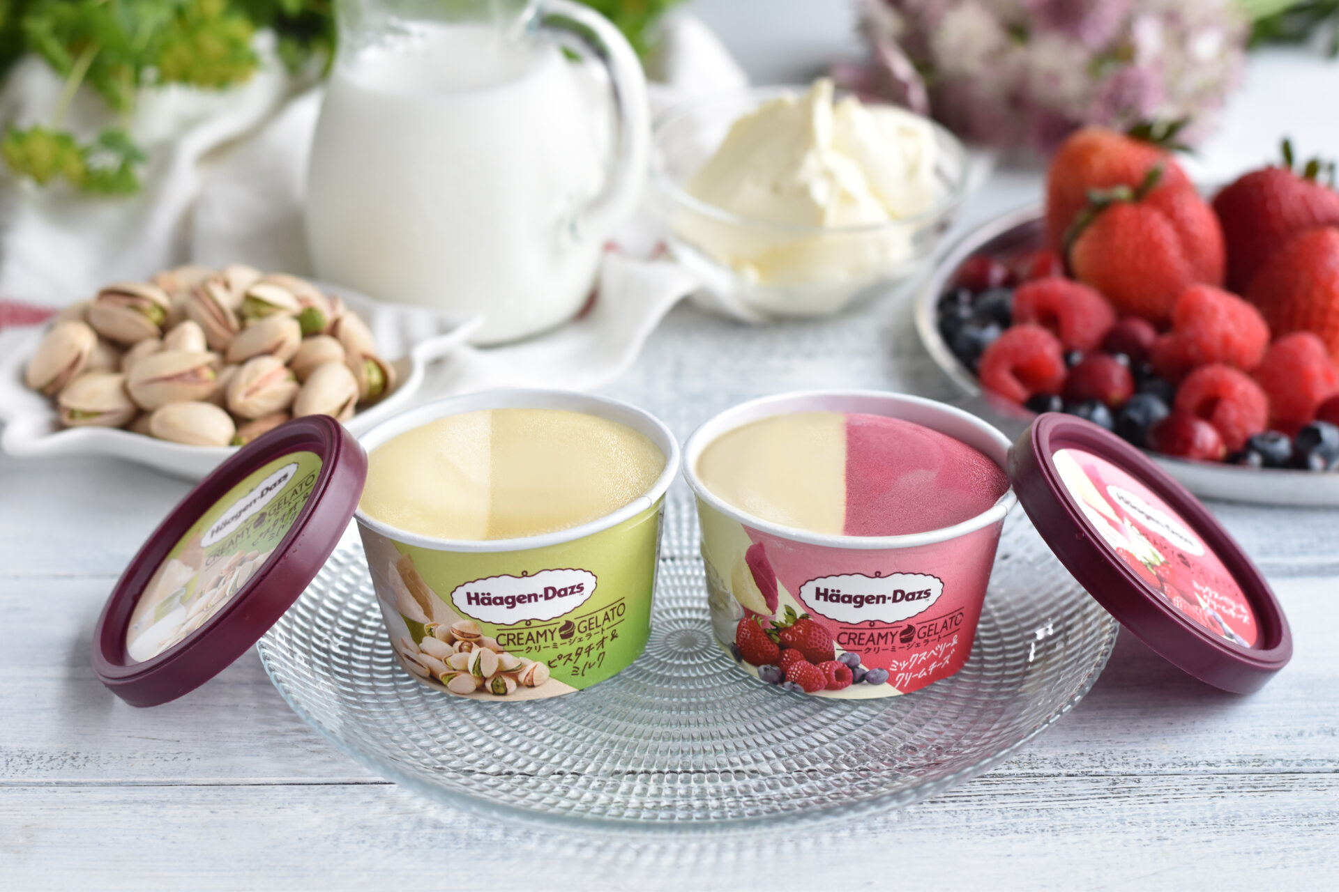 待望の新フレーバーが登場！ 夏に食べたいハーゲンダッツジェラートシリーズ ミニカップ CREAMY GELATO（クリーミー ジェラート