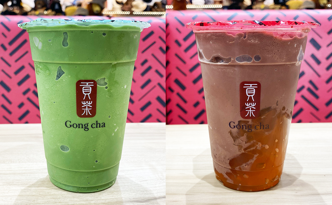 【Gong cha（ゴンチャ）】「フローズン」に新フレーバーが登場！「抹茶 フローズンティー」「チョコレート フローズン」 を飲んでみました