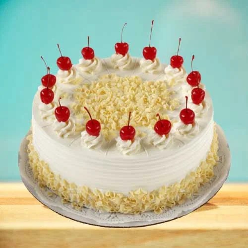 Buy White Forest Cake Online in Guwahati White Forest Cake Home