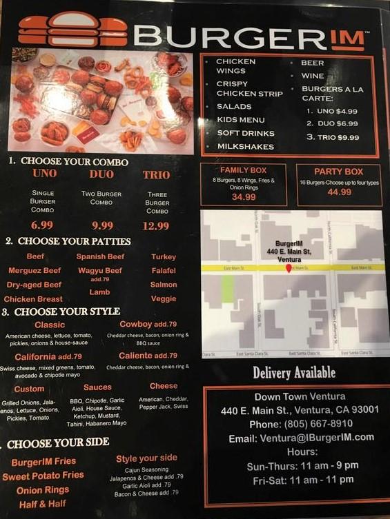 Gourmet burger chain BurgerIM comes to Ventura The Foothill Dragon Press