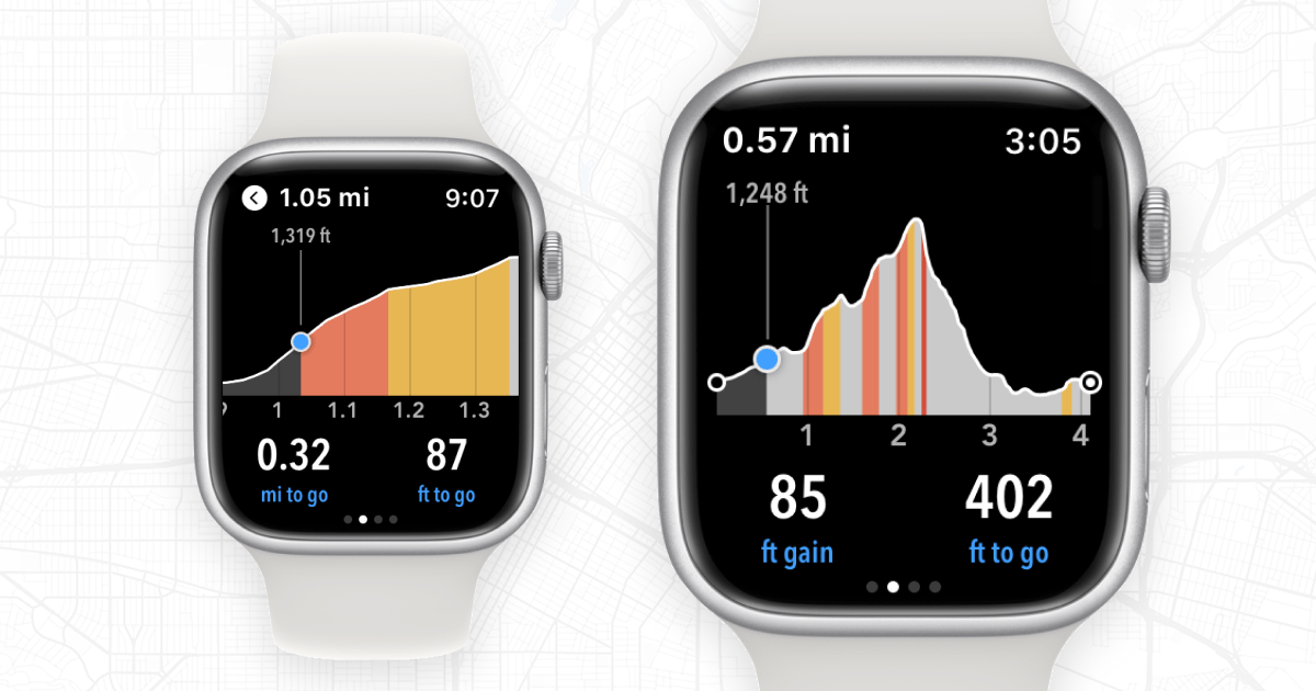 Footpath for Apple Watch Footpath Route Planner