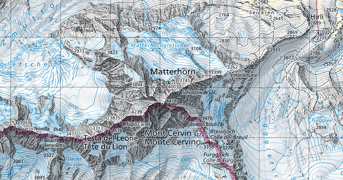 Les Défis De Voyager En Suisse SwissTopo Footpath Route Planner