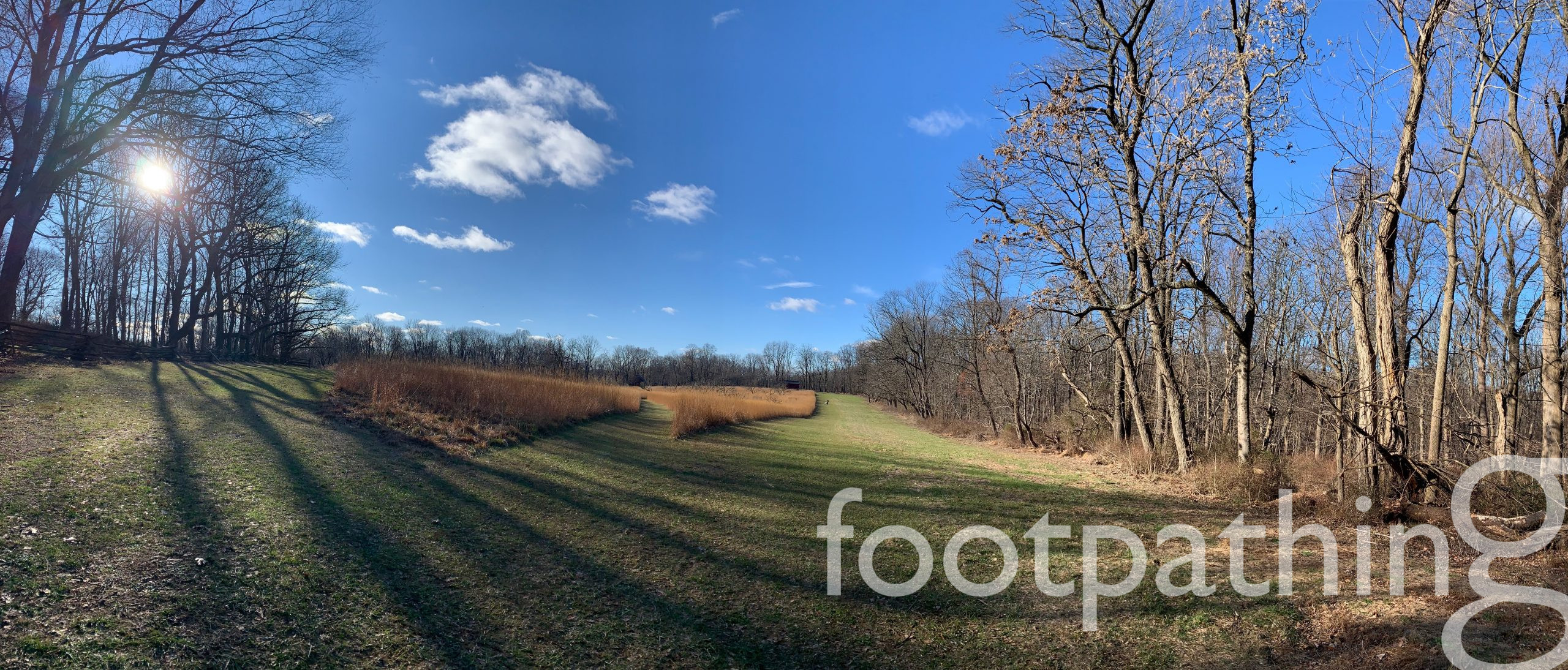 Jockey Hollow Preserve Trail footpathing
