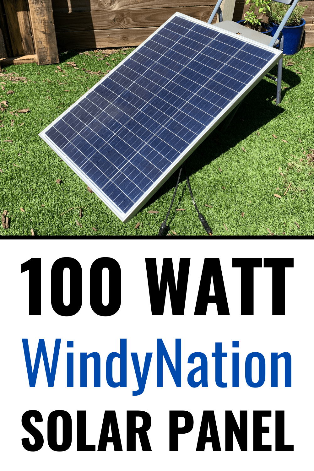 WindyNation 100W Solar Panel Review Footprint Hero