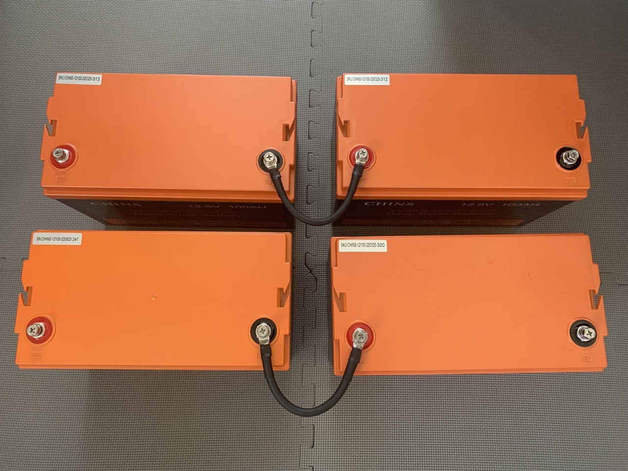 How to Wire 12V Batteries in Series & Parallel (w/ Photos!) Footprint