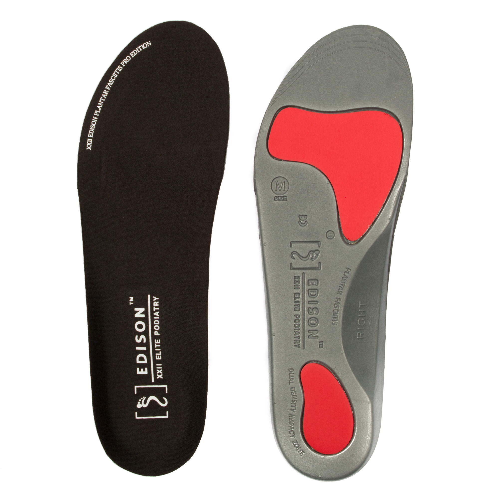 Edison Elite Orthotic Insoles Plantar fasciitis ZP Series