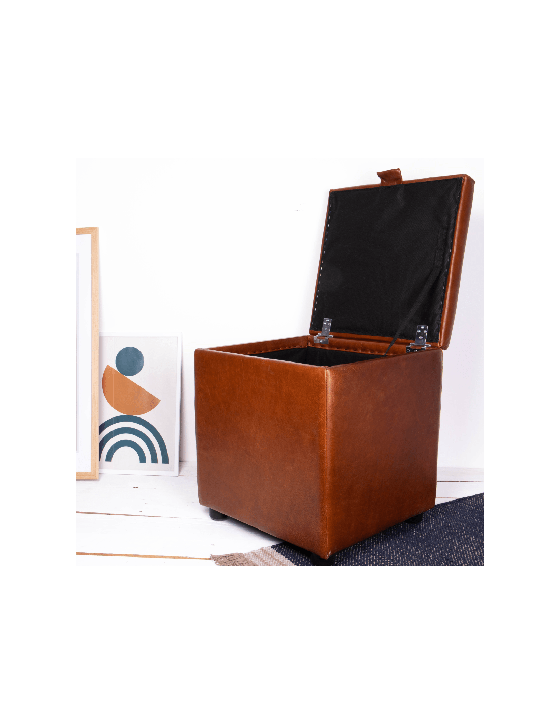 Cube Storage Ottomans UK Handmade Footstools Direct