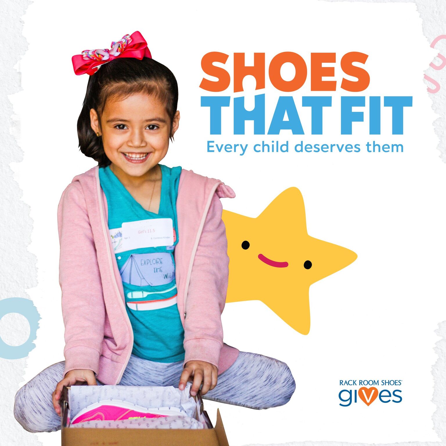 Rack Room Shoes Raises 1 million through Annual Shoes That Fit