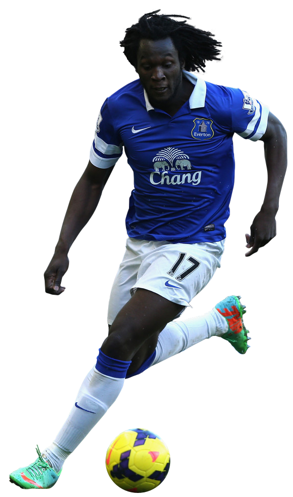 Romelu Lukaku football render 2378 FootyRenders