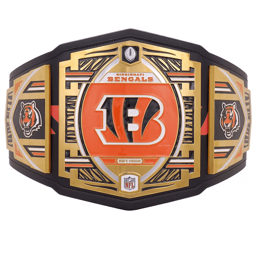 WWE Teams Up with NFL for Custom Title Belts
