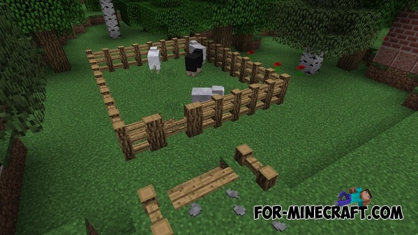 Chisels and Bits mod for Minecraft 1.8
