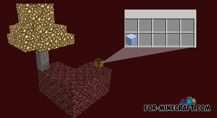 Updated SkyBlock map for Minecraft PE 0.15.7/0.16.0