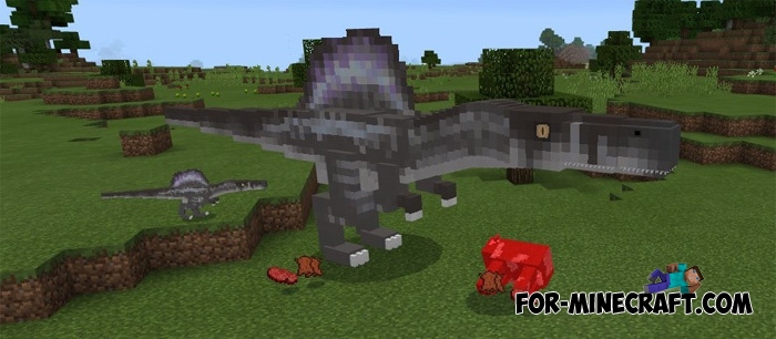 Dinosaur Pack for Minecraft PE 1.0.5 / 0.17.0