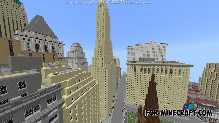 New York City 1936 map for Minecraft PE 1.1/1.2