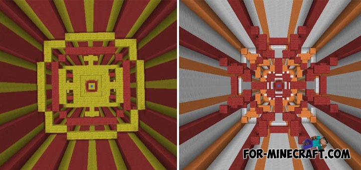 The Dropper map (MC Bedrock 1.2.6)