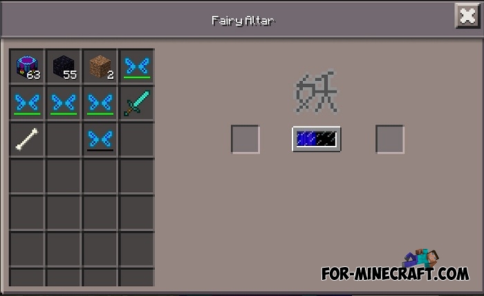 Fairy Magic RPG mod for Minecraft Bedrock