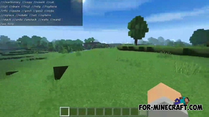 WorldEdit v1.1 for Minecraft Bedrock Edition