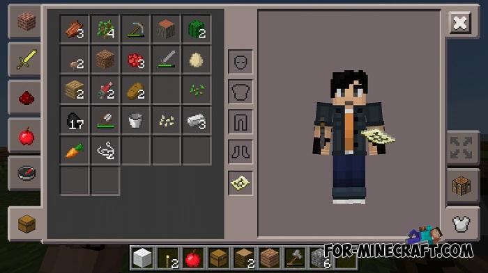 Old Pocket UI for Minecraft PE 1.8.1/1.9