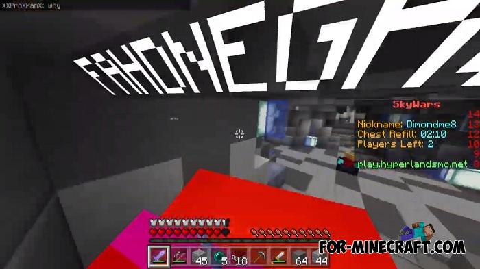 Hyperlands Server for Minecraft PE 1.8