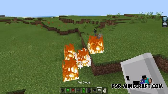 Inventory Pets Addon v2 for Minecraft PE 1.13/1.14
