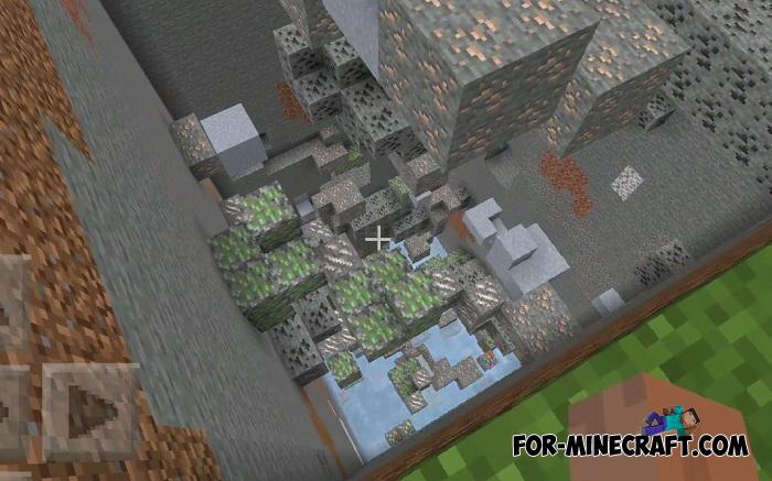 Cave Plus Addon for Minecraft PE 1.13