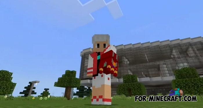 Infinity Gauntlets for Minecraft PE 1.12/1.13+