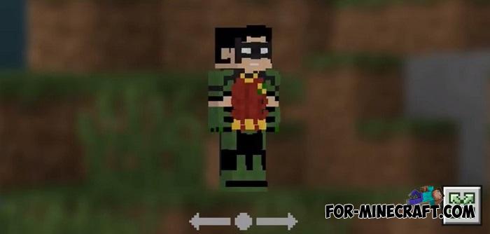 DC Rebirth Skin Pack for Minecraft PE 1.12/1.13/1.14