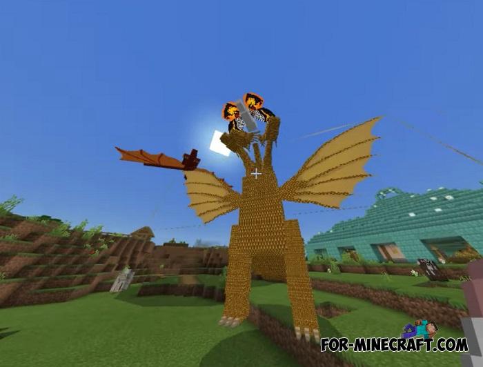 Godzilla VS Addon for Minecraft Bedrock Edition 1.14+