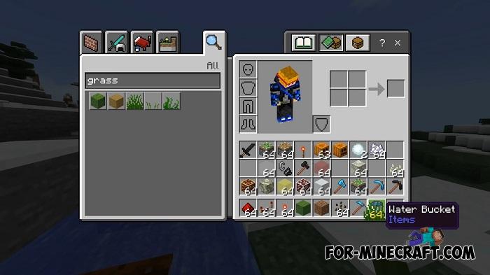 Survival Texture Pack for Minecraft Bedrock 1.15/1.16