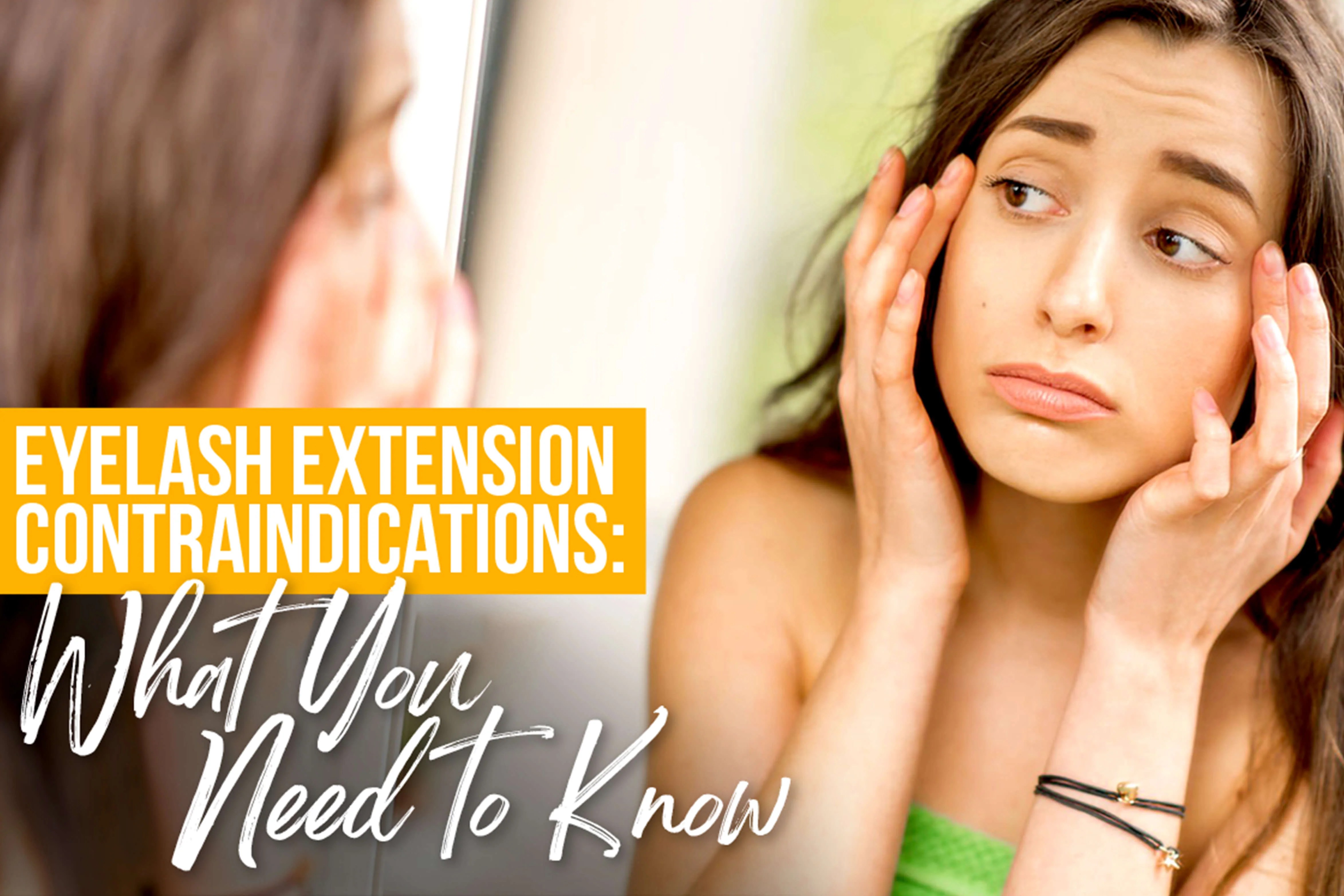 Eyelash Extension Contraindications What You Need to Know Forabeli