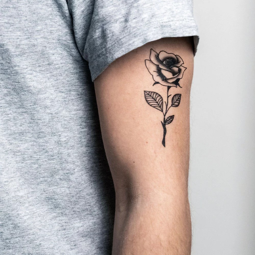 Tattoo "Classic Rose" FORADAY