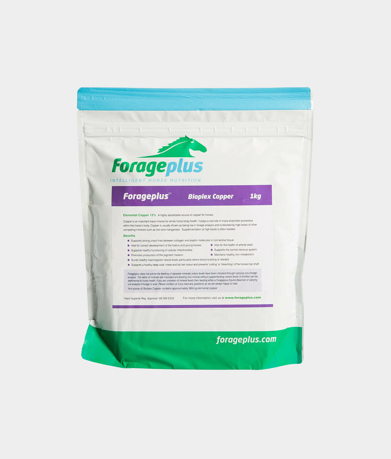 Minerals For Horses Magnesium, Copper, Zinc Forageplus