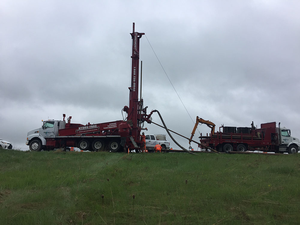 Foremost Barber DR12 PTO Drilling Rig for Sale Puisatiers Protech