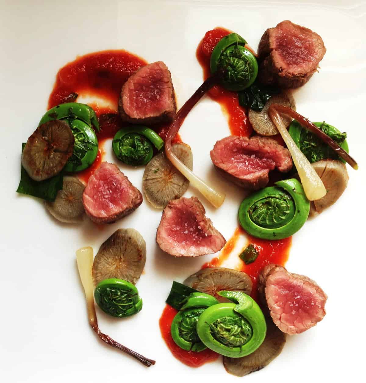 Venison Tenderloin Spring Prep