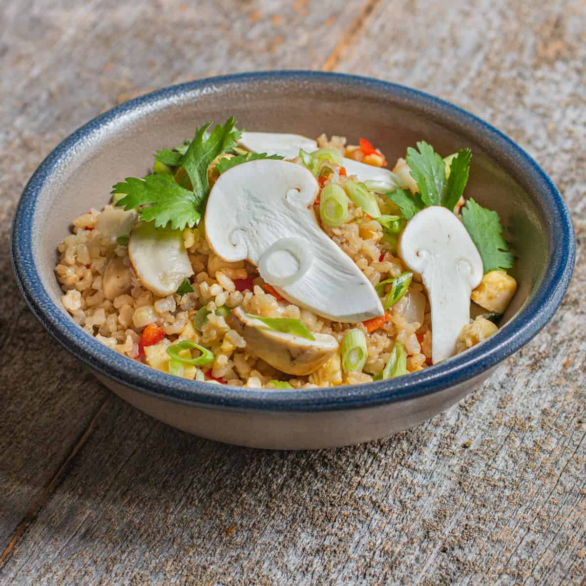 Matsutake Mushroom Fried Rice Forager Chef