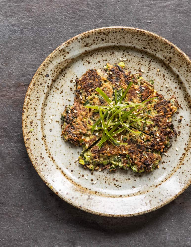 Chinese Enoki Mushroom Pancakes FORAGER CHEF