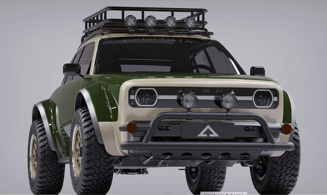 Alpha Motor Jax, il nuovo suv elettrico dallo stile vintage