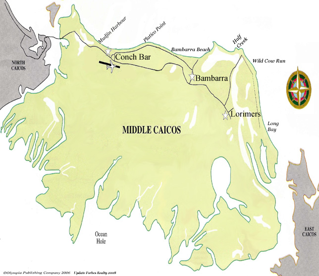 Middle Caicos real estate property sales and description